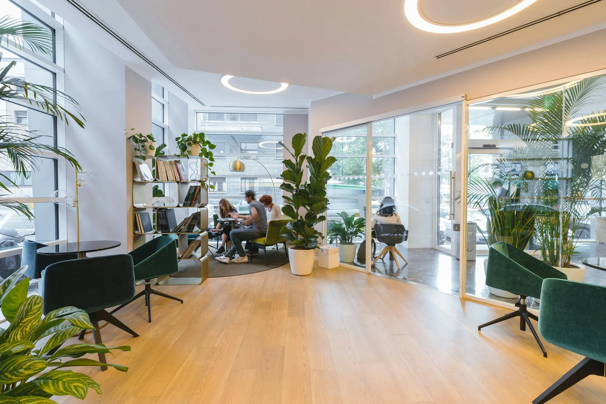 Reception & waiting area