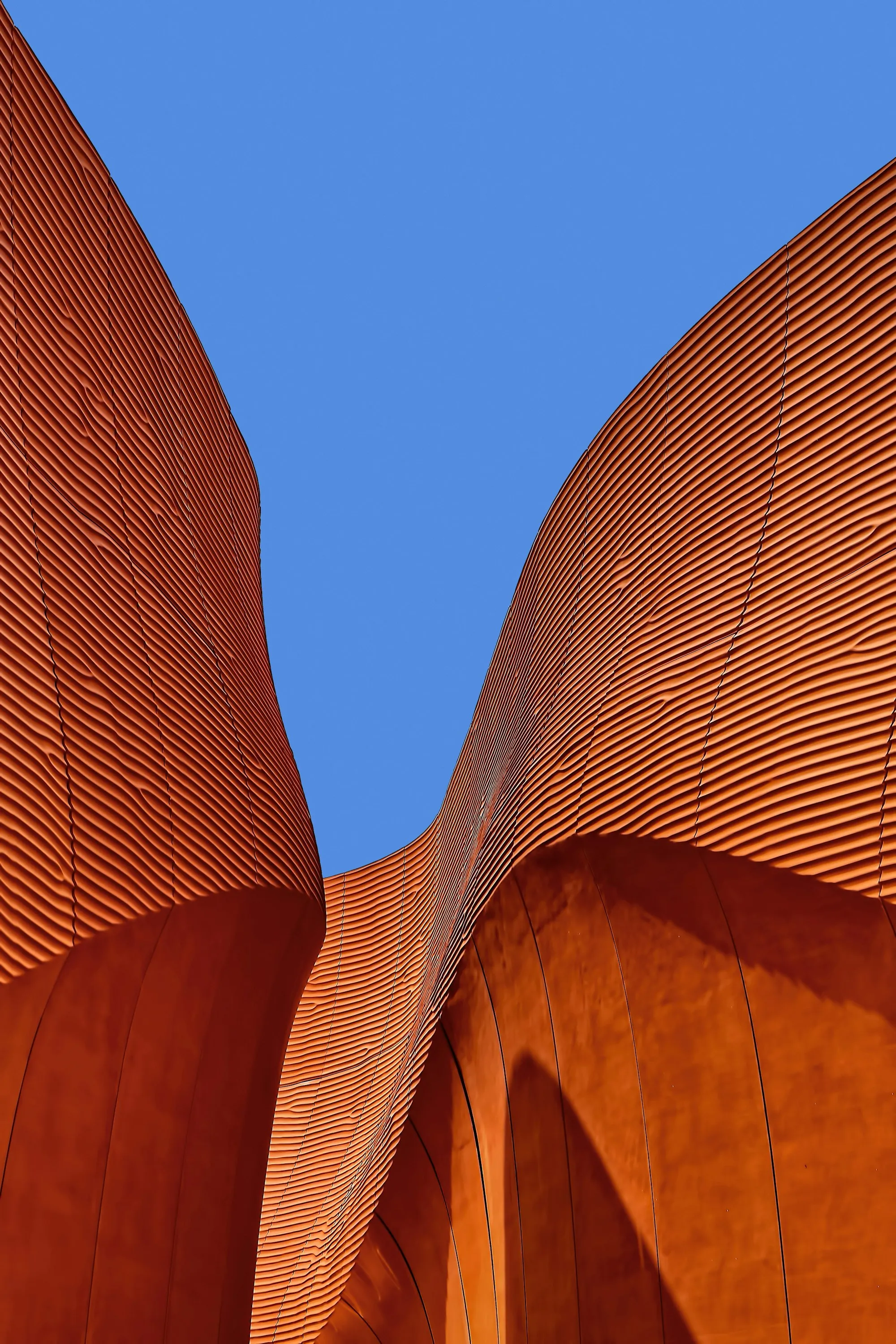 Reinforced-concrete structure of a building under construction