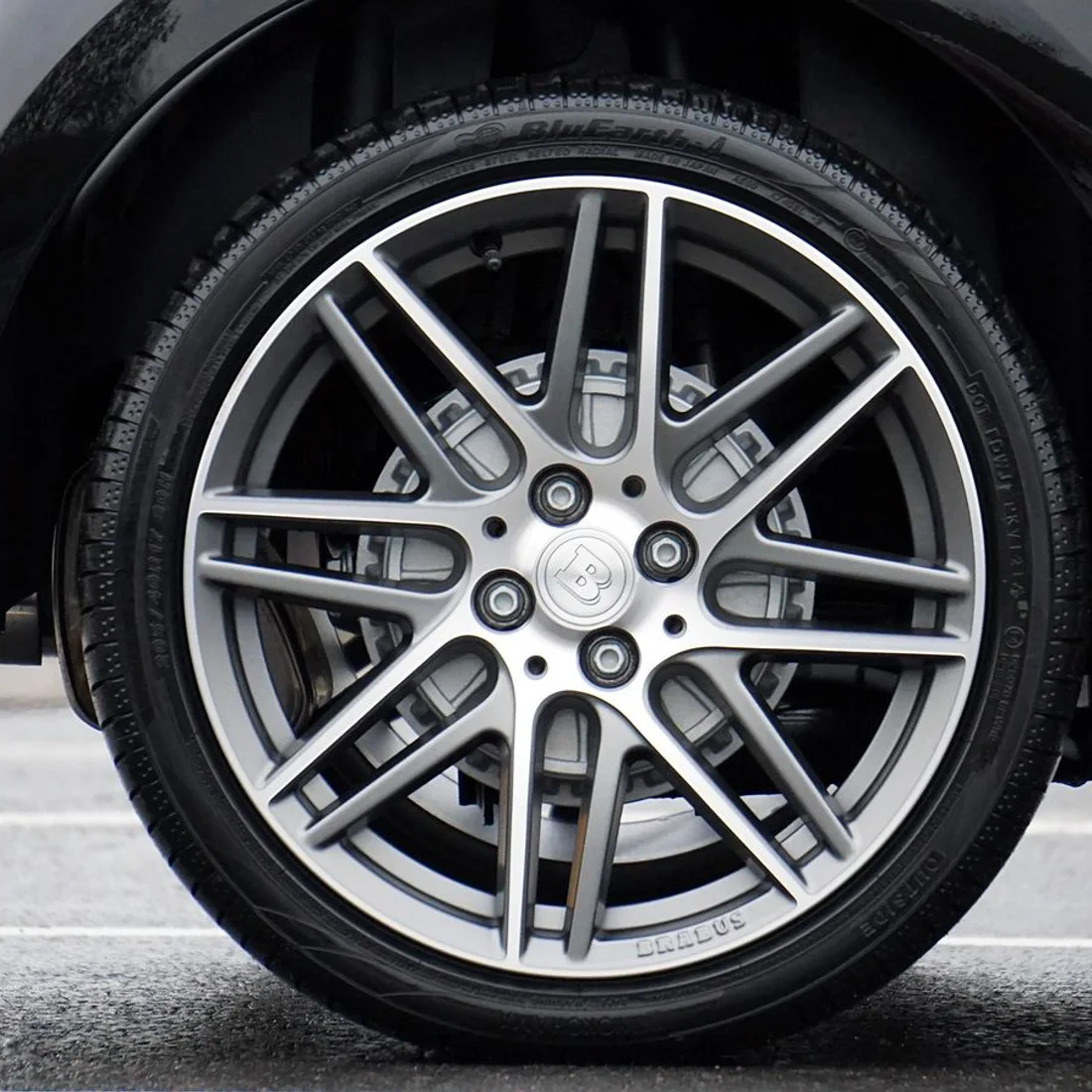 Wheels cleaned thoroughly - After