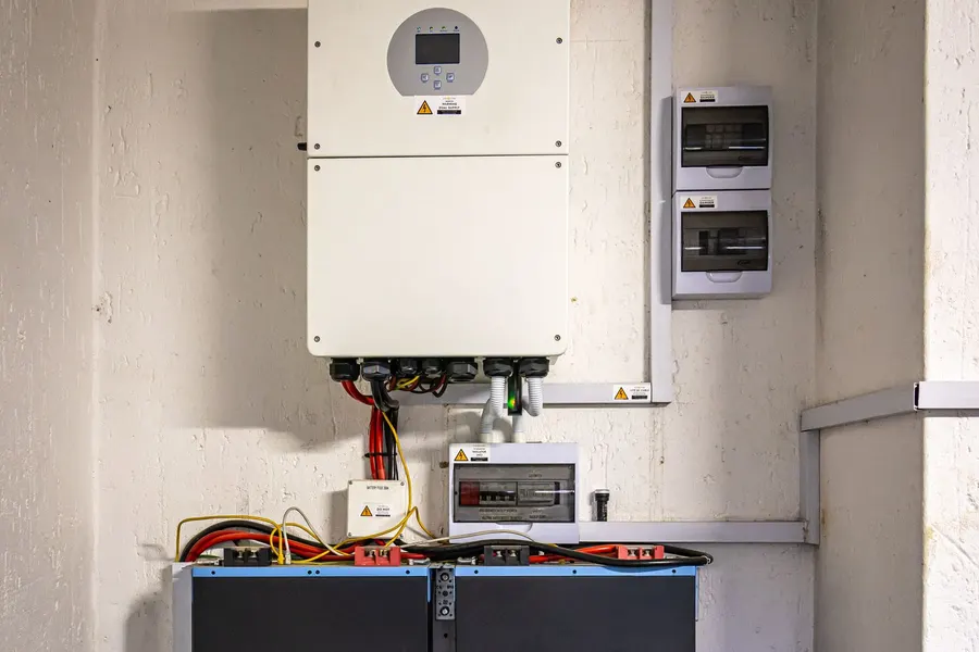 Inverter and storage battery