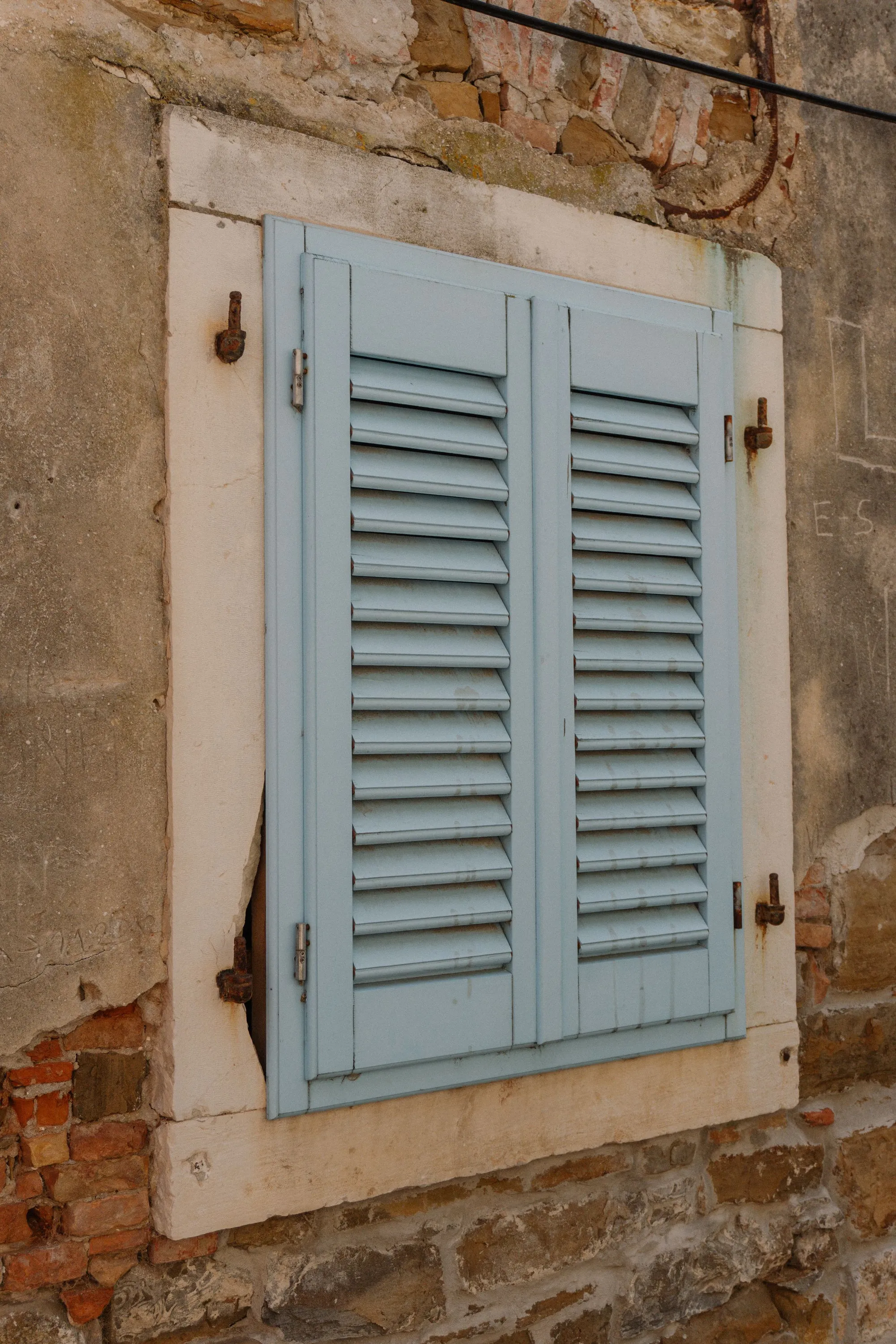 Aluminium shutters, villa - After