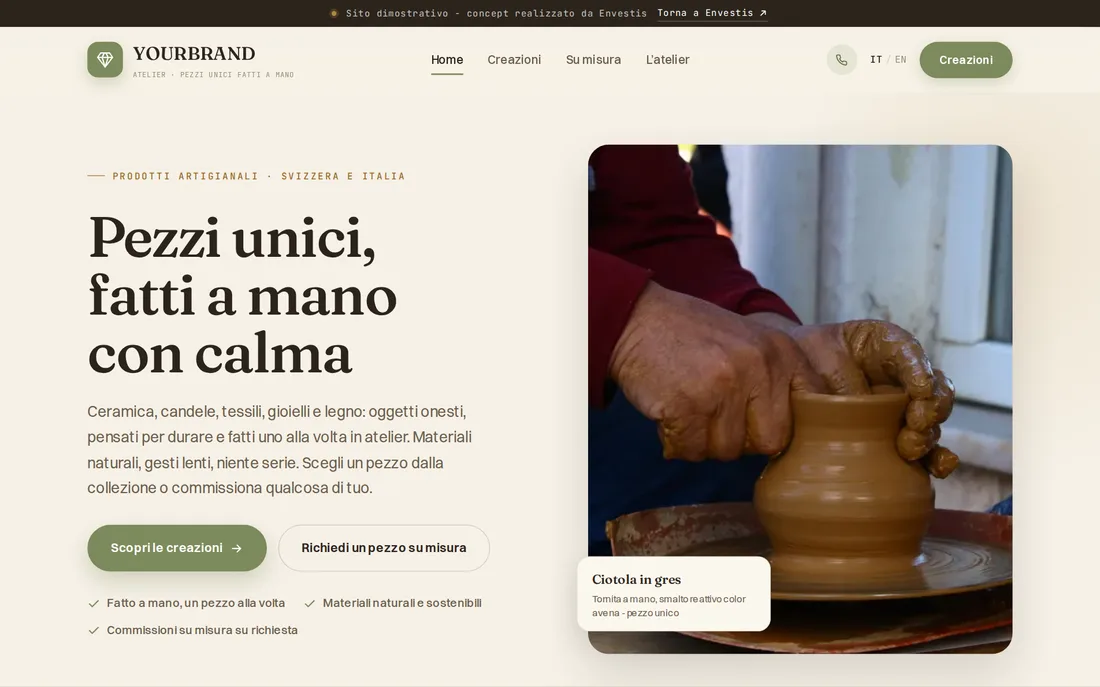 Prodotti artigianali - demo