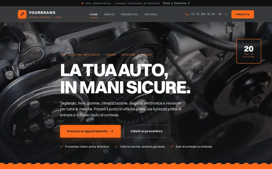 Officina meccanica - demo