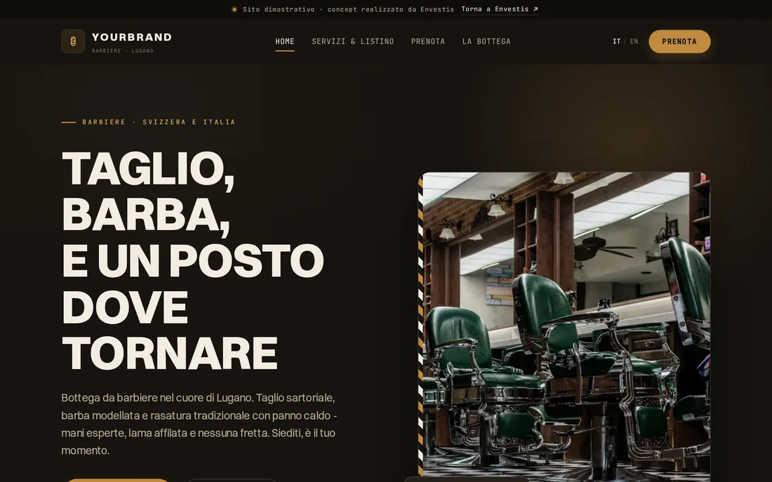 Barbiere / Barber shop - demo