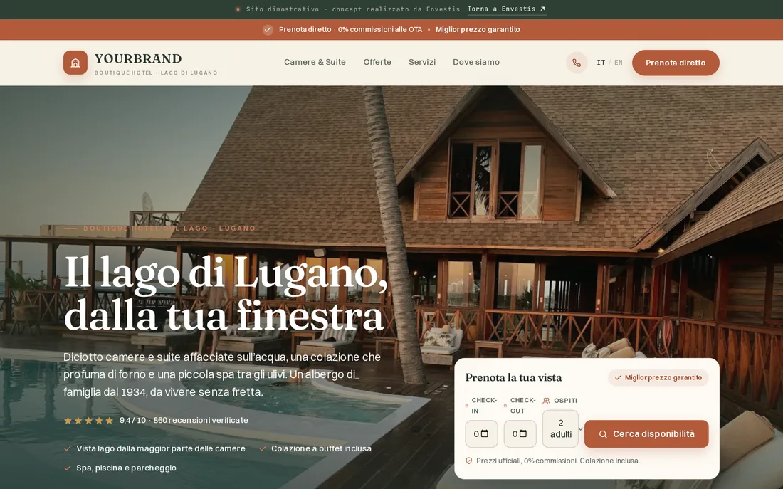 Hotel / B&B / agriturismo - demo
