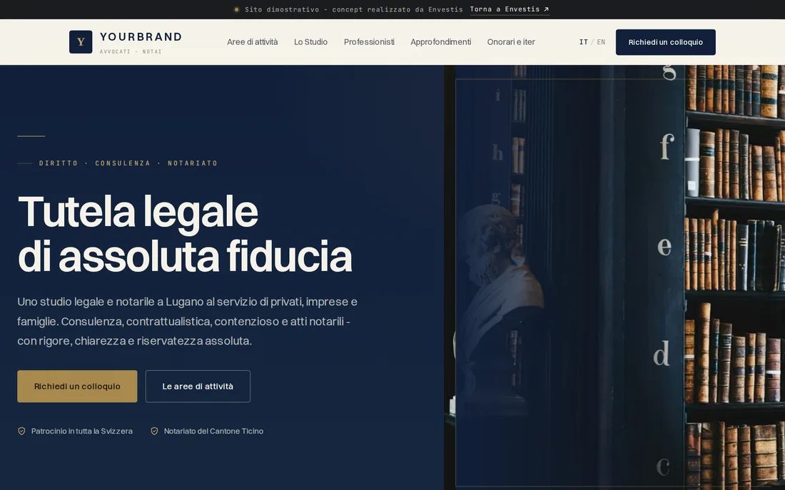 Studio legale / notarile - demo