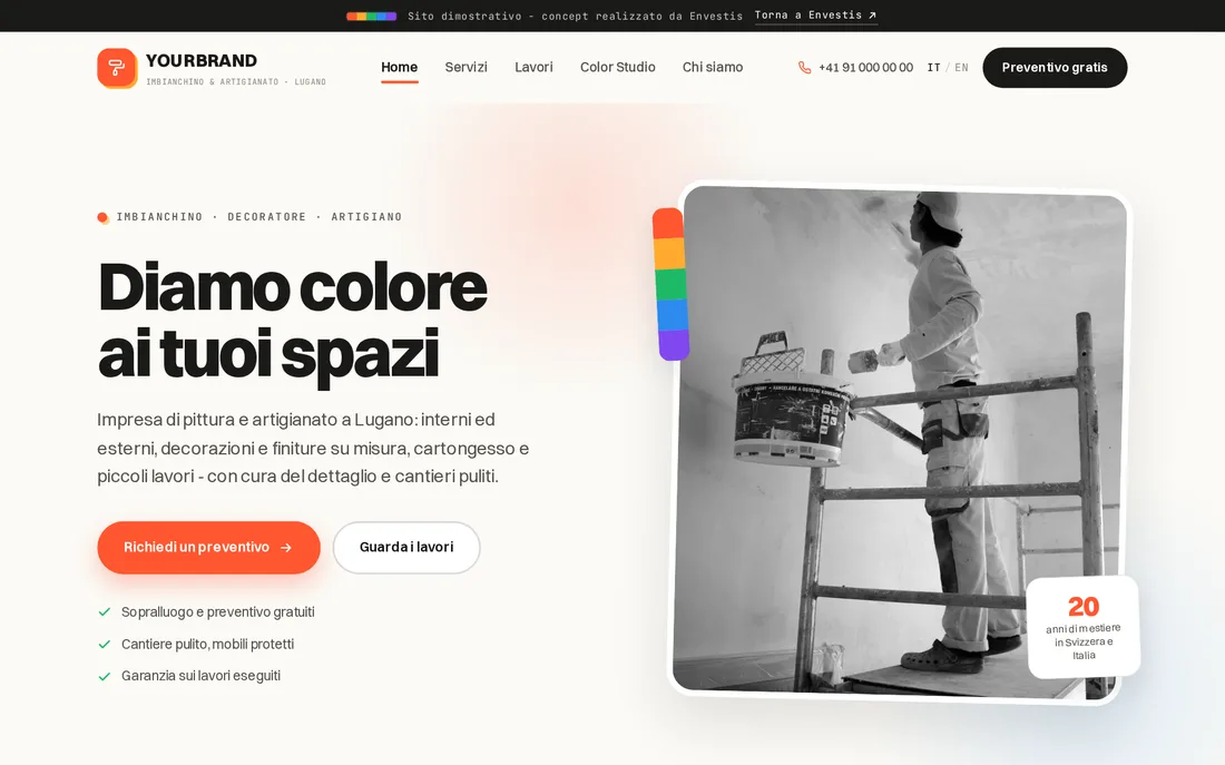 Imbianchino & artigianato - demo