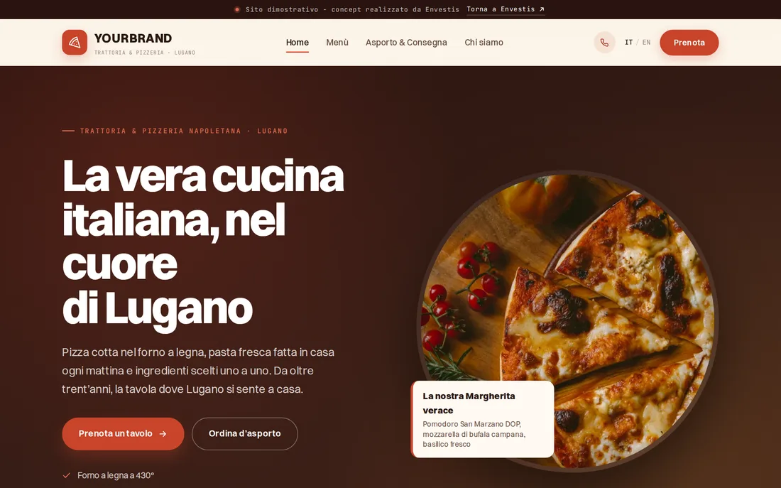 Ristorante / Pizzeria - demo