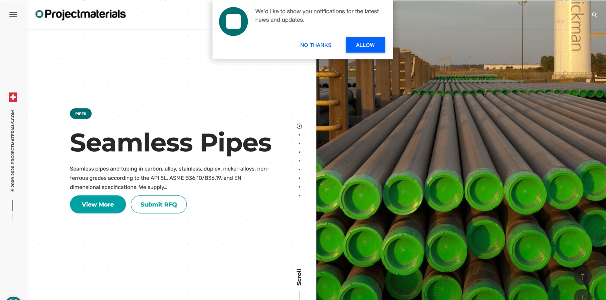 Projectmaterials Sito istituzionale 2