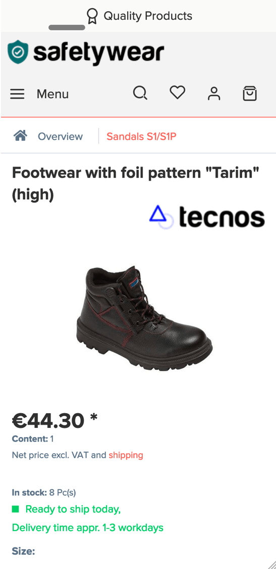 Safety wear mobile 3